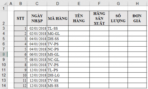 ham vlookup