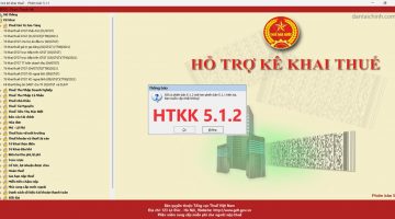 Download phần mềm HTKK 5.1.2 ngày 17/10/2023