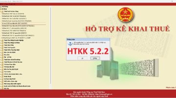 Tải phần mềm HTKK 5.2.2 ngày 16/8/2024