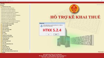 Tải phần mềm HTKK 5.2.4 ngày 5/11/2024 mới nhất