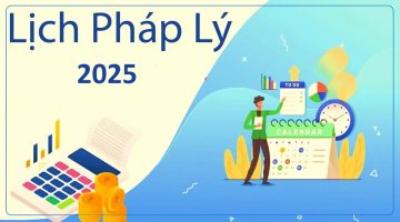 Lịch pháp lý 2025 dành cho doanh nghiệp kê khai thuế